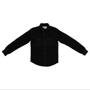 Vintage American Eagle Outfitter jacket quality fleece black checkered stitching